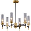 Миниатюра фото потолочный светильник illumico il5177-6pls-29 brass tubo | 220svet.ru