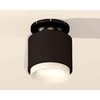 Миниатюра фото комплект накладного светильника ambrella light techno spot xs7511064 sbk/pbk/fr черный песок/черный полированный/белый матовый (n7926, c7511, n7165) | 220svet.ru