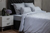 Миниатюра фото простыня на резинке сатин голубой 180*200*30 garda decor 130hb-00037 | 220svet.ru