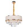 Миниатюра фото подвесная люстра arte lamp annabelle a1008lm-6go | 220svet.ru