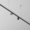 Миниатюра фото шинопровод для системы накладной/подвесной maytoni shelf ca012-trx-500-b | 220svet.ru