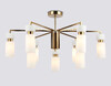 Миниатюра фото потолочная люстра на штанге ambrella light heigh light cl lh56128 | 220svet.ru