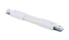Миниатюра фото соединитель гибкий однофазный crystal lux clt 0.211 05 wh | 220svet.ru