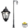 Миниатюра фото парковый фонарь fumagalli horeb adam/noemi 1l  e35.208.m10.axh27 | 220svet.ru