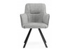Миниатюра фото стул на металлокаркасе woodville elis gray / dark gray / black 15839 | 220svet.ru