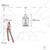 Миниатюра фото подвесной светильник loft it lighthouse 10456/12 cr | 220svet.ru