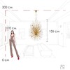 Миниатюра фото подвесная люстра loft it splash 10418/12 | 220svet.ru