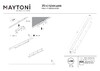 Миниатюра фото трековый магнитный светильник maytoni points tr031-4-18w3k-s-ds-w | 220svet.ru