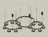 Миниатюра фото подвесной светильник ambrella light diy spot techno ring xr92092010 | 220svet.ru