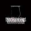 Миниатюра фото подвесной светильник crystal lux romeo sp8 chrome l1000 | 220svet.ru