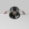 Миниатюра фото встраиваемый светодиодный светильник maytoni alfa led dl043-01-15w4k-rd-b-1 | 220svet.ru