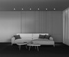 Миниатюра фото потолочный светильник maytoni conik gyps c001cl-gx53-w | 220svet.ru