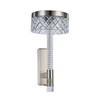Миниатюра фото настенный светильник mb21020075-1a satin nickel delight collection | 220svet.ru