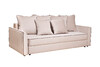 Миниатюра фото диван трехместный раскладной garda decor mores(k)-colt002+vel35 | 220svet.ru