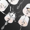 Миниатюра фото подвесная люстра eurosvet 10127/5 хром/прозрачный хрусталь strotskis smart | 220svet.ru