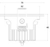 Миниатюра фото встраиваемый светильник deko-light cob-68-350ma-2700k-square 565283 | 220svet.ru