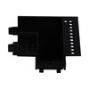 Миниатюра фото коннектор reluce rl 06202 corner connector bk | 220svet.ru