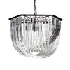 Миниатюра фото люстра murano 8 black delight collection | 220svet.ru