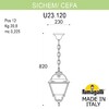 Миниатюра фото подвесной уличный светильник fumagalli sichem/cefa u23.120.000.axe27 | 220svet.ru