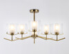 Миниатюра фото потолочная люстра на штанге ambrella light high light modern lh57008 | 220svet.ru