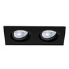 Миниатюра фото встраиваемый светильник arte lamp tarf a2178pl-2bk | 220svet.ru