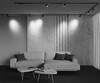 Миниатюра фото трековый низковольтный светильник maytoni focus led exility x tr243-4-18wtw-dd2-b | 220svet.ru
