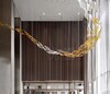 Миниатюра фото подвесной декор inodesign spiral amber 30 | 220svet.ru