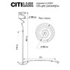 Миниатюра фото торшер citilux джемини cl229911 | 220svet.ru