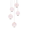 Миниатюра фото подвесной светильник md20001012-5a chrome delight collection | 220svet.ru