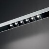 Миниатюра фото подвесной светодиодный светильник ideal lux fluo accent 1800 3000k wh | 220svet.ru