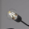 Миниатюра фото потолочная люстра illumico il2000-8c-05 bk | 220svet.ru
