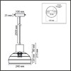 Миниатюра фото подвесной светильник lumion boho 8368/1a белый | 220svet.ru