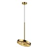 Миниатюра фото подвесной светодиодный светильник odeon light bergi 5079/15l золотой | 220svet.ru