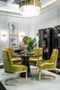 Миниатюра фото стул велюр оливковый/матовое garda decor 76ar-6210gold-olv | 220svet.ru