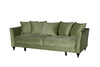 Миниатюра фото диван трехместный раскладной оливковый colt1002-oliv 230*101*86 garda decor sorrento-230m-colt1002-oliv | 220svet.ru