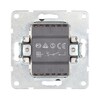 Миниатюра фото выключатель lk studio 1-кл.(схема 1) 16 a, 250 b (серебристый металлик) lk60 860103-1 | 220svet.ru