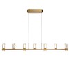 Миниатюра фото подвесной светильник odeon light defance 7144/45l бронзовый | 220svet.ru