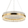 Миниатюра фото подвесная люстра светодиодная delight collection d8532p/r800 gold | 220svet.ru