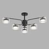 Миниатюра фото потолочный светильник lumion natalina 8349/6c черный | 220svet.ru