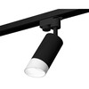 Миниатюра фото комплект трекового светильника ambrella light xt6323180 sbk/fr черный песок/белый матовый (a2521, c6323, n6256) | 220svet.ru