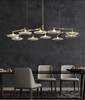 Миниатюра фото потолочная люстра на штанге inodesign raita 10 40.1982 | 220svet.ru
