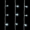 Миниатюра фото гирлянда занавес 1 x 6 м белый 220в, 600 led, провод прозрачный пвх, ip54 ltc pcl601-10-2w | 220svet.ru