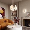 Миниатюра фото подвесной светодиодный светильник odeon light l-vision 6638/45l  | 220svet.ru
