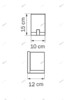 Миниатюра фото настенный светильник lightstar qubica 805610 | 220svet.ru