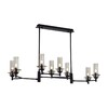 Миниатюра фото потолочная люстра на штанге lumion madonna 6555/8c черный | 220svet.ru