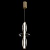 Миниатюра фото подвесной светодиодный светильник crystal lux quasar sp14w led transparent | 220svet.ru