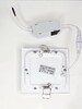 Миниатюра фото встраиваемый светодиодный светильник elvan vls-102sq-6w-ww-wh | 220svet.ru