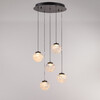 Миниатюра фото подвесной светильник delight collection md25030003-5a matt black/clear | 220svet.ru