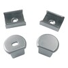 Миниатюра фото набор аксессуаров (ul-00000627) uniel ufe-n07 silver | 220svet.ru