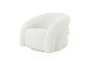 Миниатюра фото кресло поворотное garda decor dy-kres-117 bel | 220svet.ru